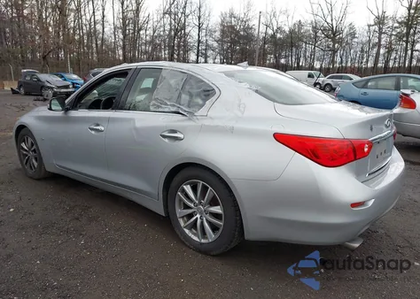 2017 Infiniti Q50 3.0T Premium z USA, uszkodzony, nr VIN JN1EV7AP4HM736829